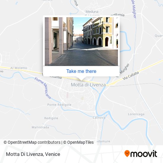 Motta Di Livenza map