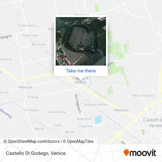 Castello Di Godego map