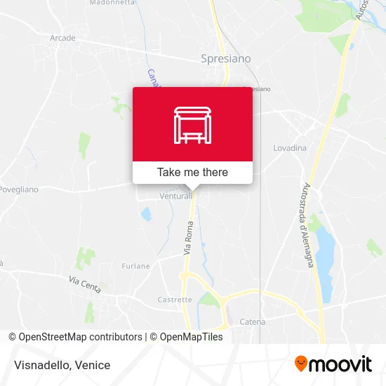 Visnadello map