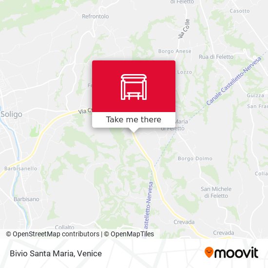 Bivio Santa Maria map