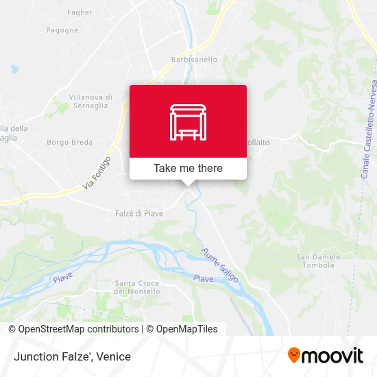 Junction Falze' map