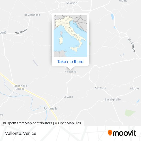 Vallonto map