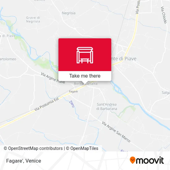 Fagare' map