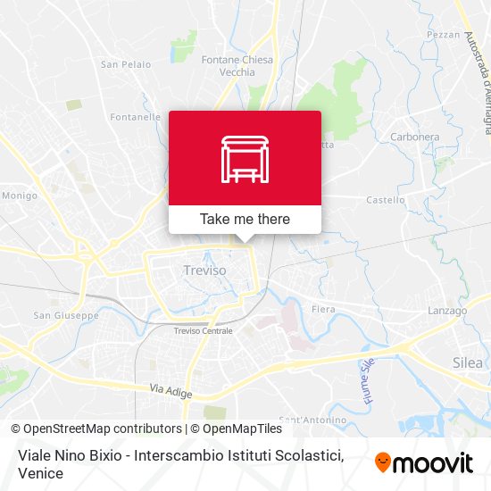 Viale Nino Bixio - Interscambio Per Istituti Scolastici map