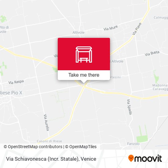 Via Schiavonesca (Incr. Statale) map