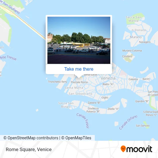 Rome Square map