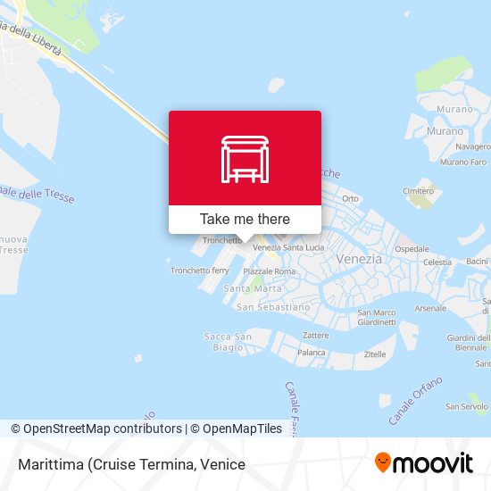 Marittima (Cruise Terminal) map