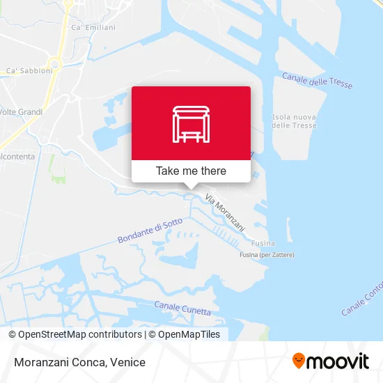 Moranzani Conca map
