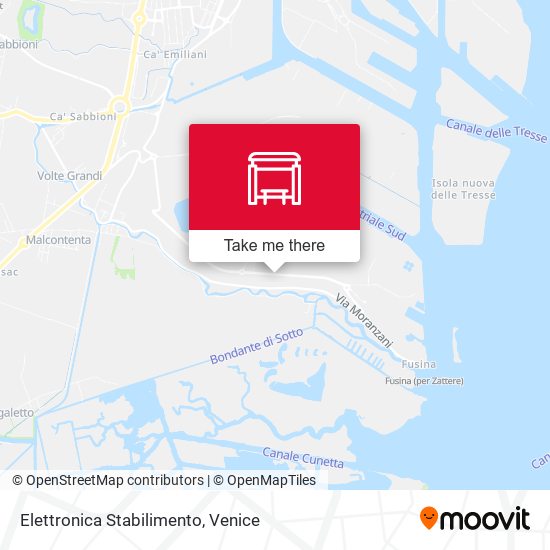 Elettronica Stabilimento map