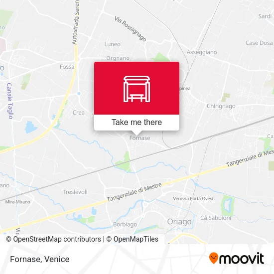 Fornase map