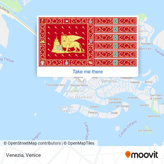 Venezia map