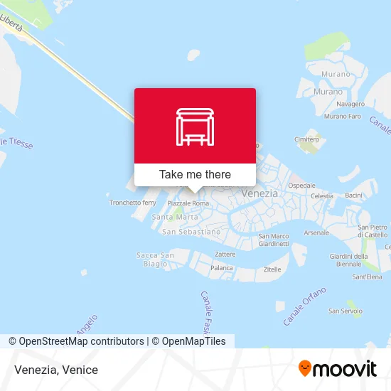 Venezia map