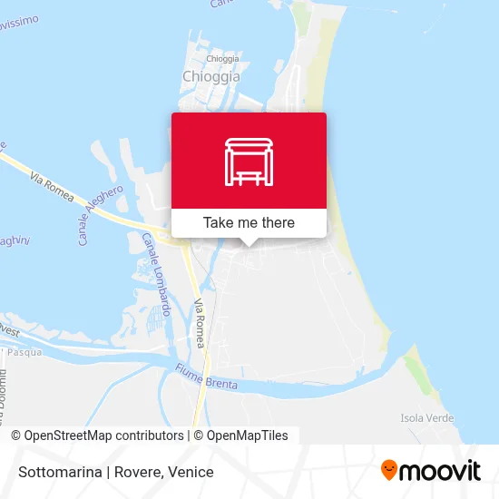Sottomarina | Rovere map