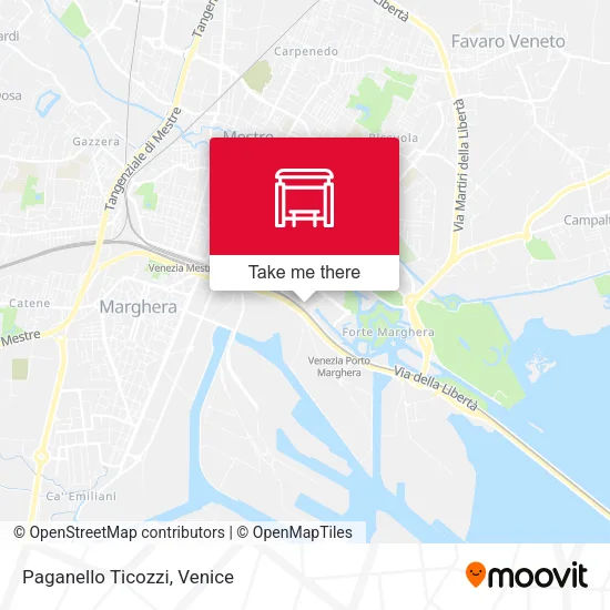 Paganello Ticozzi map