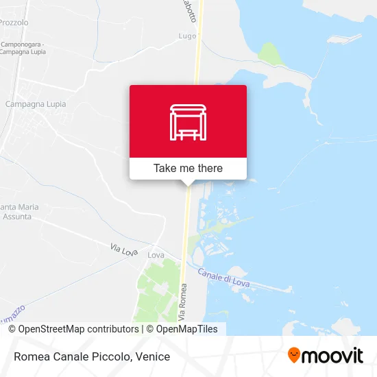 Romea Small Canal map