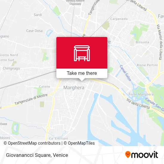 Giovanancci Square map