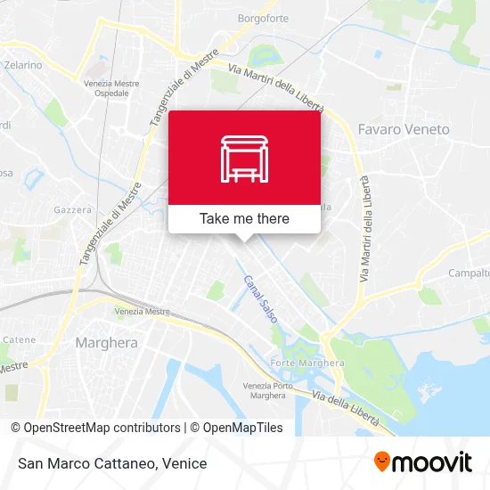 San Marco Cattaneo map