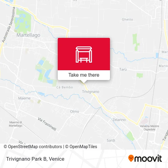 Trivignano Park B map