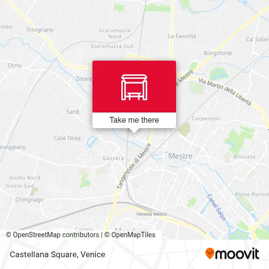 Castellana Square map