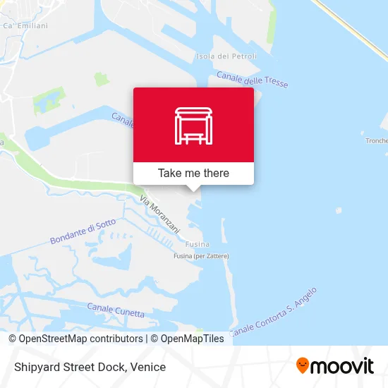 Shipyard Street Dock map