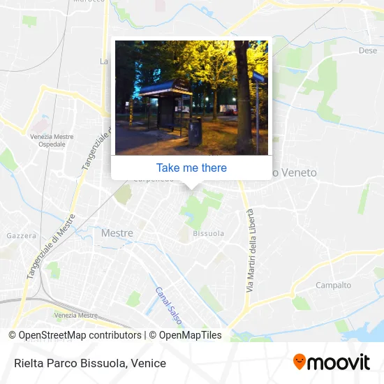 Rielta Bissuola Park map