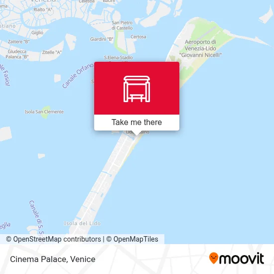 Cinema Palace map