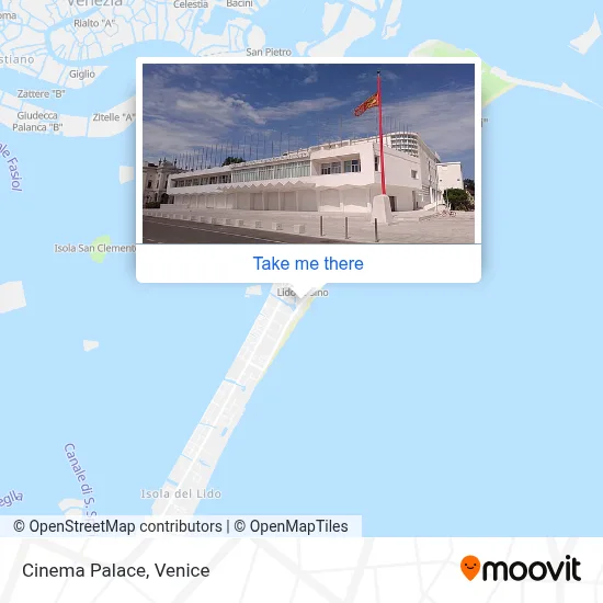 Cinema Palace map