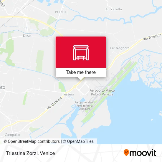 Triestina Zorzi map