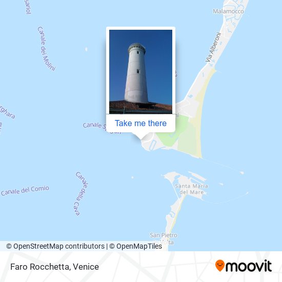 Faro Rocchetta map