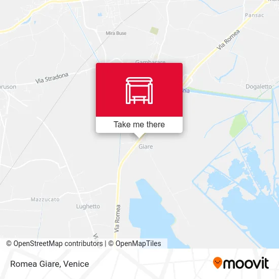Romea Giare map