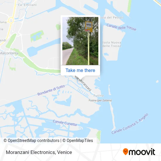 Moranzani Electronics map