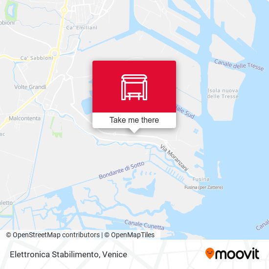 Elettronica  Stabilimento map