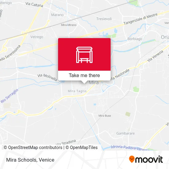 Mira Schools map