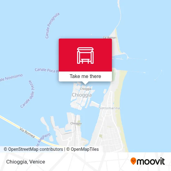 Chioggia map
