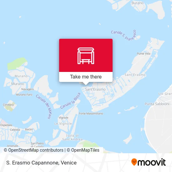 St. Erasmo Warehouse map