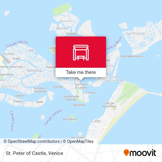 St. Peter of Castle map