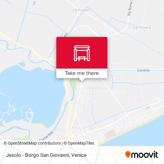 Jesolo - Borgo San Giovanni map