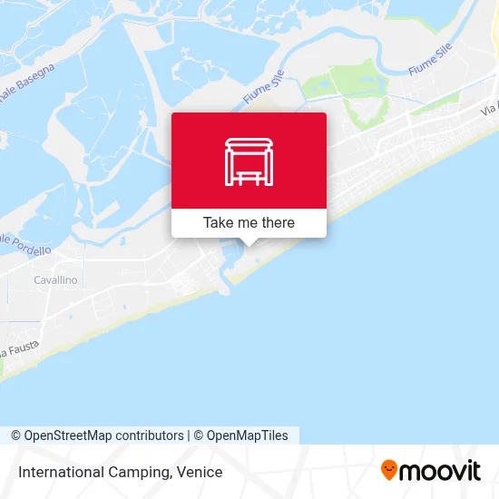 International Camping map