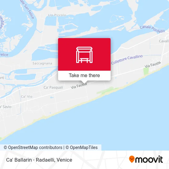 Ca' Ballarin - Radaelli map