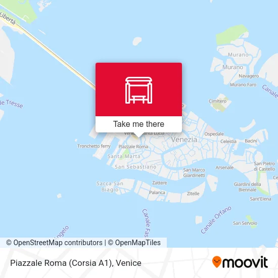 Piazzale Roma (Corsia A1) map