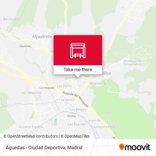 Águedas - Ciudad Deportiva map