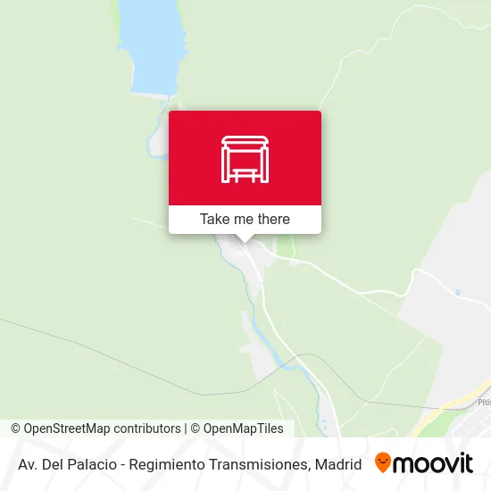 Av. Del Palacio - Regimiento Transmisiones map