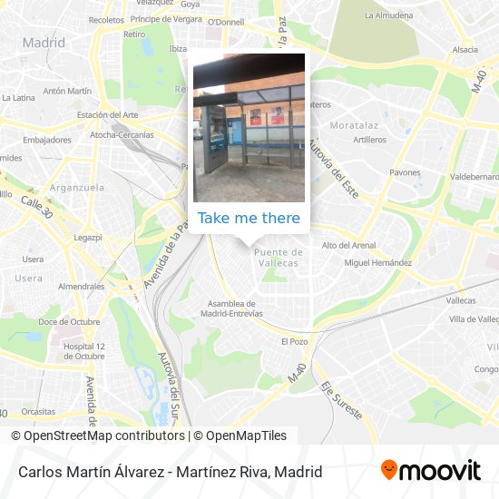 Carlos Martín Álvarez - Martínez Riva map