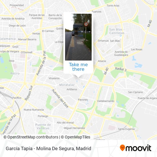 García Tapia - Molina De Segura map