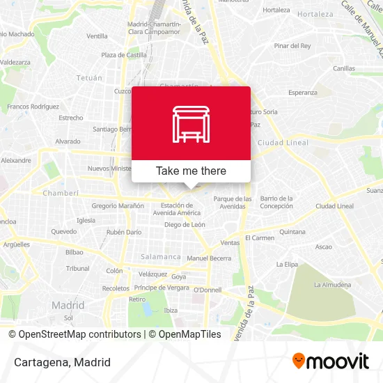 Cartagena map
