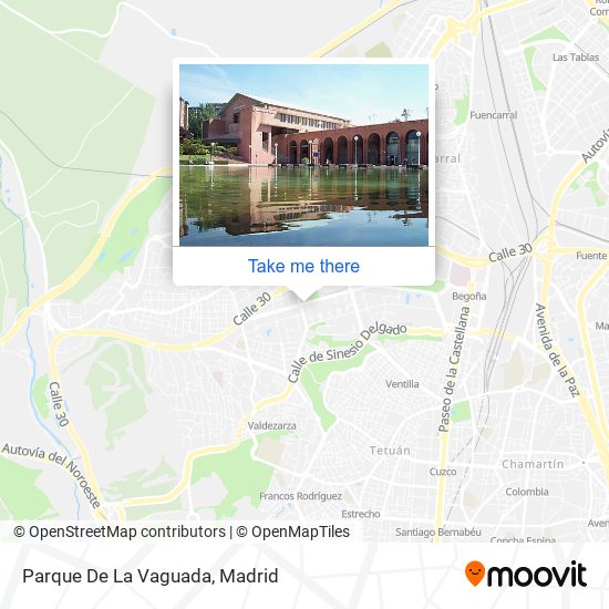 Parque De La Vaguada map