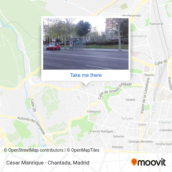 César Manrique - Chantada map