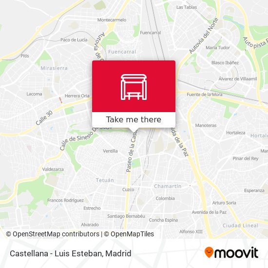 Castellana - Luis Esteban map