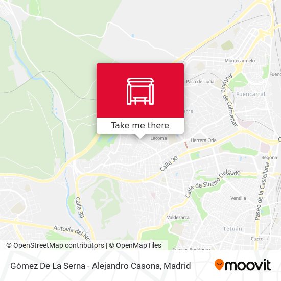 Gómez De La Serna - Alejandro Casona map