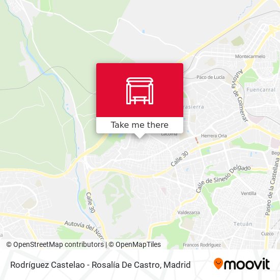 Rodríguez Castelao - Rosalía De Castro map